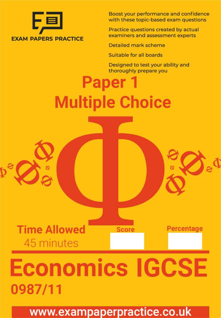 IGCSE CIE Economics Practice Papers (0606)