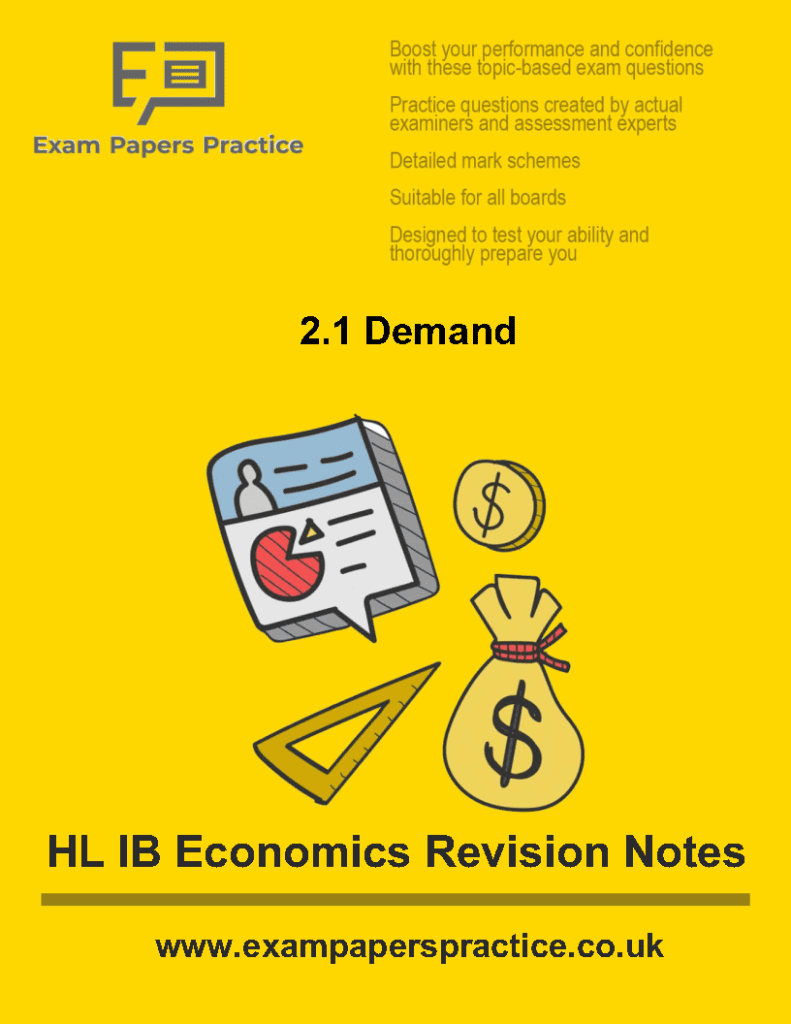 HL IB Economics Revision Notes - Exam Papers Practice For GCSE, IGCSE ...