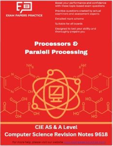 A-Level CIE Computer Science (9618) Revision Notes