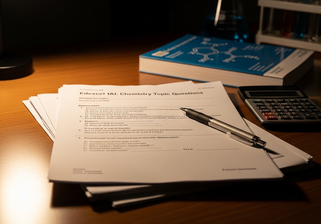 Edexcel A-Level Chemistry Practice Papers