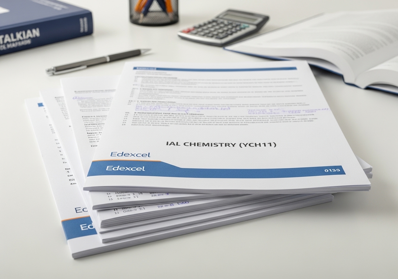 Edexcel IAL Chemistry (YCH11) Past Papers