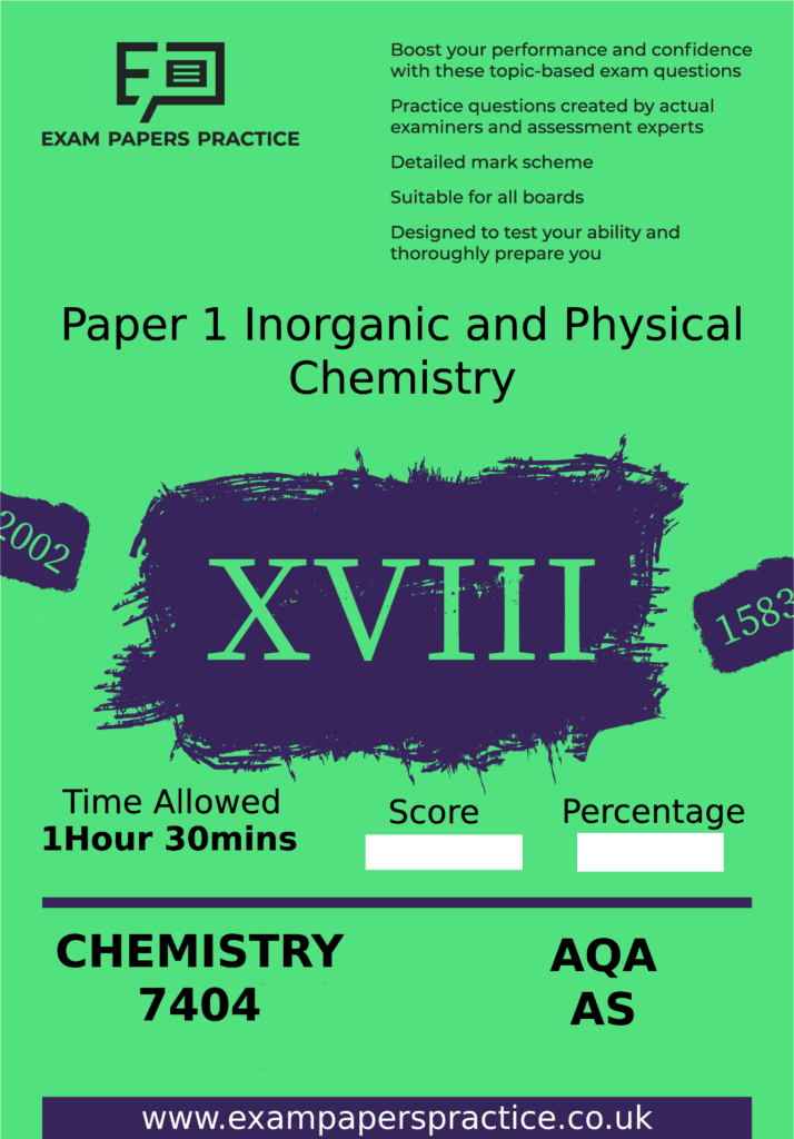 AQA AS Level Chemistry