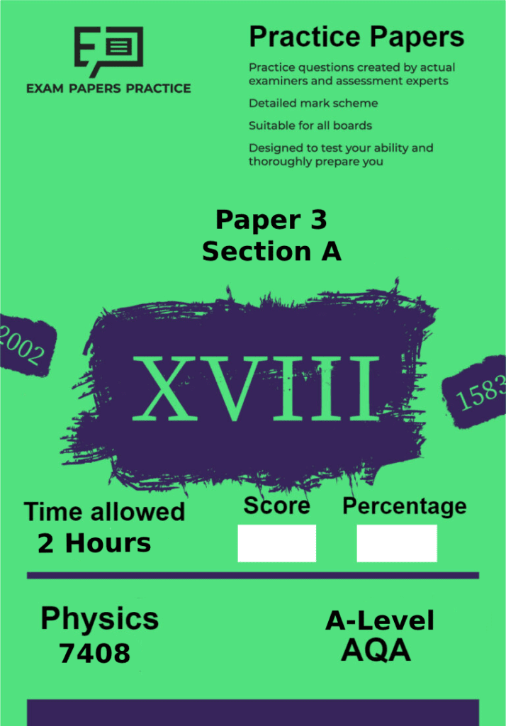 AQA A-level Physics Paper 3 Section A