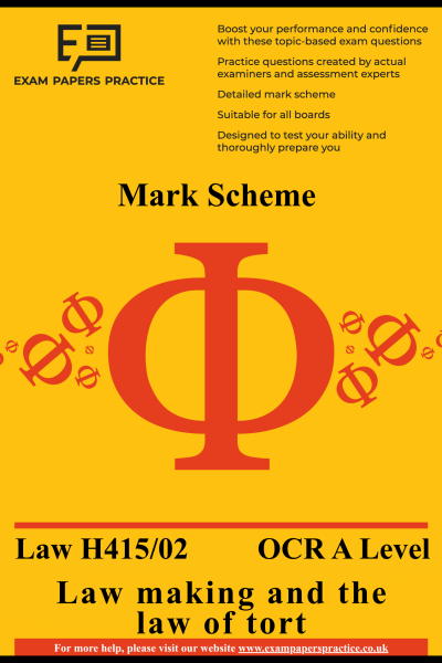 Paper 2 Law making and the law of tort ms