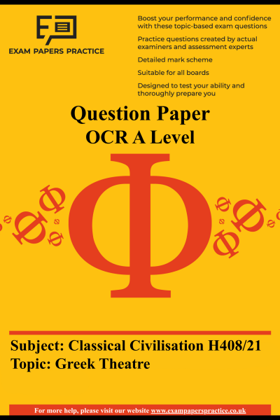 Paper 21 Greek Theatre qp