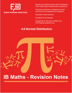 DP IB Mathematics (Analysis & Approaches) HL Revision Notes